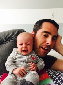 Screaming with Dad