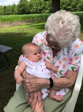 Great Grandma and Taylor
